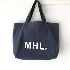 MHL.トートバッグ　ネイビー　マーガレットハウエルのサムネイル