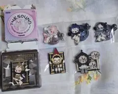 POP MART SKULLPANDA スカルパンダマグネット＆バッジ5点セット