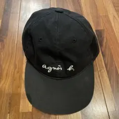 agnes b. 黒 キャップ　24時間限定値下げ！
