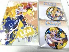 鏡音レンホログラム缶バッジペンキver 初音ミク　ピアプロマジカルミライ2025