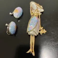 イヤリング ブローチ