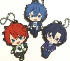 カラフルピーチガチャキーホルダー 3点セット