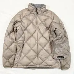 美品 モンベル 800FPライトアルパインダウンジャケット M ブロンズ