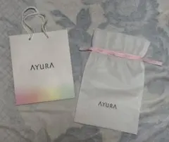 AYURA アユーラ　ショッパー　紙袋　巾着袋のサムネイル