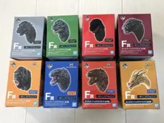 一番くじ　ゴジラVSコング　F賞　モンスターヘッドマグネット　全8種　箱付き