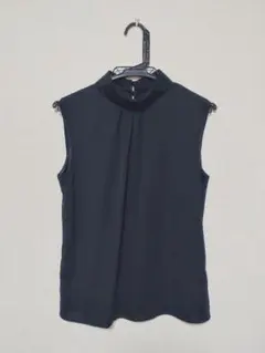 【M-PREMIER】襟付きブラウス