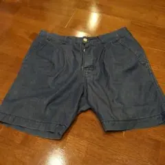 美品！VAPORIZE　デニムハーフパンツ　Sサイズ