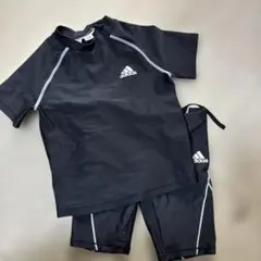 adidas 黒 水着セット