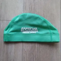 CENTRAL ザバス 水泳帽 グリーン Lサイズ