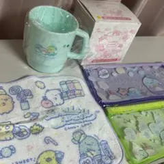 ネオすみっコくじ part8 G賞 スタッキングマグカップ／フラットポーチ