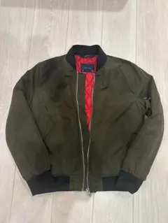 ZARA MAN MA-1スタイルジャケット Mサイズ オリーブ