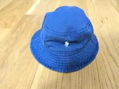 ラルフローレン　青 カモフラ バケットハット