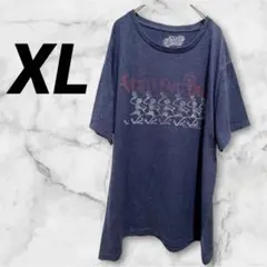 グレイトフルデッド スケルトン 半袖 Tシャツ XL ネイビー オールドネイビーのサムネイル
