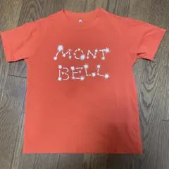MONT-BELL オレンジ Tシャツ 130