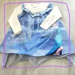 アナと雪の女王 エルサ ワンピース 110cm ドレス