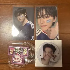 KEYTOLIT 中村嶺亜 個展ステッカー ヘアピン 缶バッジ プロカ セット
