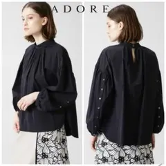 ADORE アドーア タンブラータフタブラウス ボリュームスリーブのサムネイル