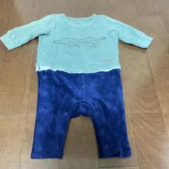 犬のイラストロンパース サイズ70