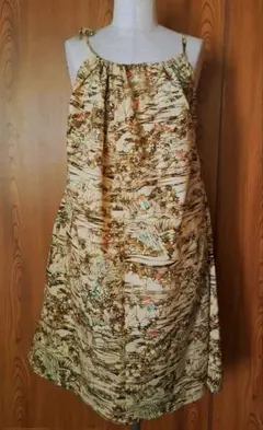 着物リメイク　キャミソールドレス