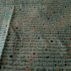 ■綺麗なグリーン＊カントリー生地＊カットクロス＊100×72cm