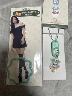 twice ミナ　BIGアクスタとアクリルキーホルダー