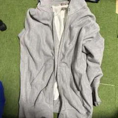 Dickies グレー フルジップパーカー