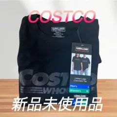 コストコ ロゴ Tシャツ 黒　メンズL レディースXL ブラック