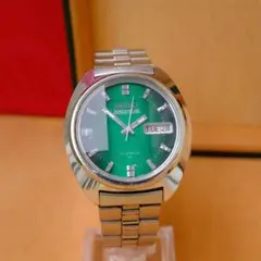 SEIKO 自動巻き時計 グリーン文字盤 編集部厳選の10万円台で購入できる時計】グリーン文字盤が魅力的な本格