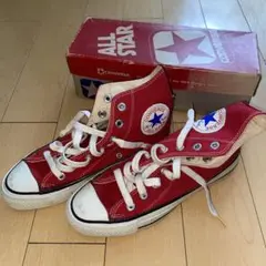 【hy様専用】コンバース　オールスターUSA 赤　5(24cm)ハイカット