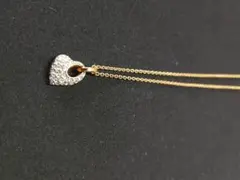Swarovski スワロフスキー ハート型クリスタルネックレスリバーシブル