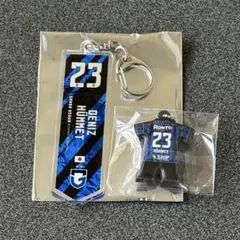 【匿名配送】ガンバ大阪 No.23 デニス ヒュメット ACLアクキー、ラバキー