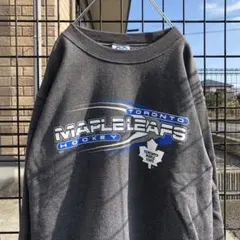 AAA トレーナー USA製 ビックシルエット NHL MAPLE LEAFS