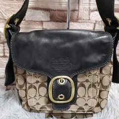 ✨極美品✨COACH ソーホー ショルダーバック トート 黒 レザー y2k
