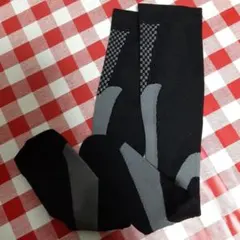 着圧ソックス ハイソックス 加圧ソックス スポーツソックス　S/Mサイズ