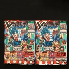 5.⭐️【Vジャンプ1月号 雑誌のみ2冊】ワンピース ドラゴンボール 遊戯王