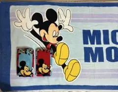大判バスタオル フェイスタオル ミッキーマウス