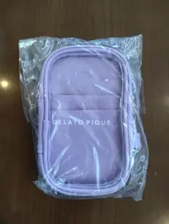 最終値下げ！ジェラートピケ ジェラピケ アクスタケース キャリーポーチ パープル