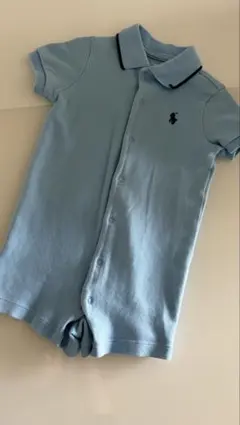 Ralph Lauren ライトブルー ロンパース 12M