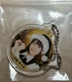 乃木坂46 キーホルダー 伊藤理々杏 ブラックのぎサンタ アクリルオーナメント