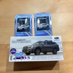 SUBARU LEGACY OUTBACK ミニカー ぶつからない　スバルのサムネイル