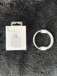 【Apple純正 】20W USB-C電源アダプタ USB-Cケーブルセット