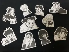 ハンターハンター ステッカー キルア ゴン アルカ カルト レオリオ