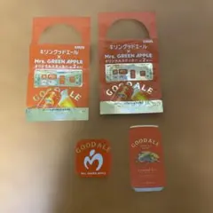 GOODALE Mrs. GREEN APPLE ステッカー2枚入り2セット