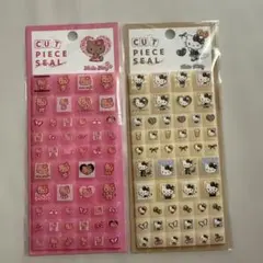 ハローキティ カットシール 2シートセット