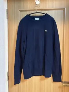 LACOSTE クルーネック スウェット ネイビー FR3のサムネイル