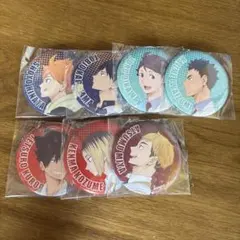［まとめ売り］ハイキュー　缶バッジ 7種セット