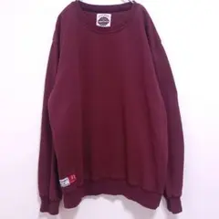 ボルドー 2XL スウェット ユニセックス 古着風 Air&Rainbow
