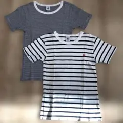 プチバトー　半袖肌着　マリニエール　ミラレ10a 140