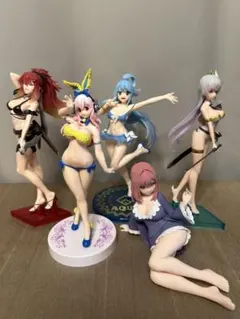 美少女フィギュア　フィギュアセット　水着