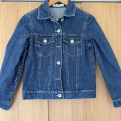 濃いデニムブルー ジャケット